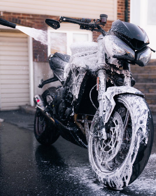 Lavage complet moto